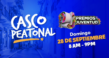 Casco Peatonal - Premios Juventud